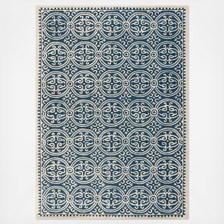 Cambridge Hand Tufted Motif Rug