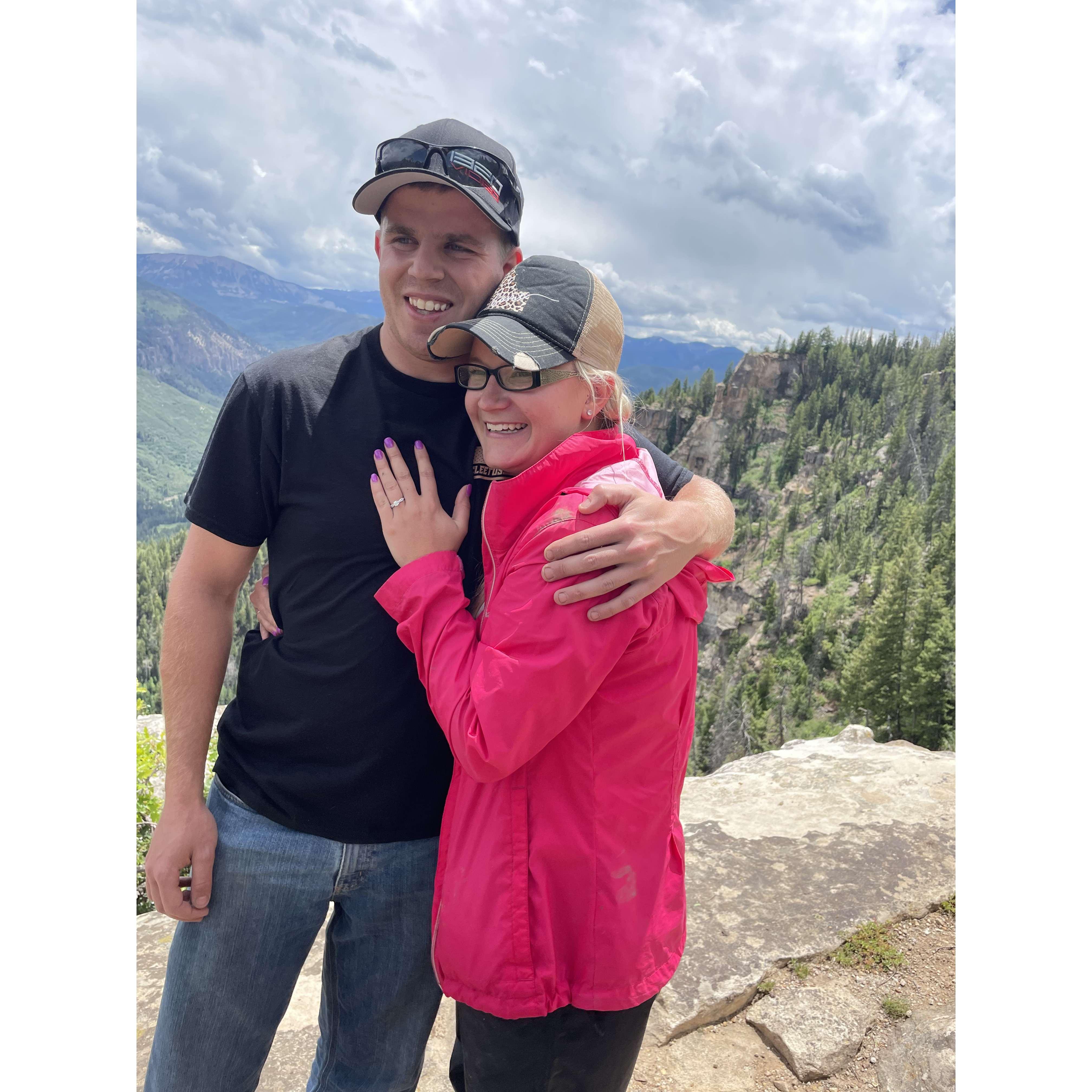 Right after Dylan proposed!