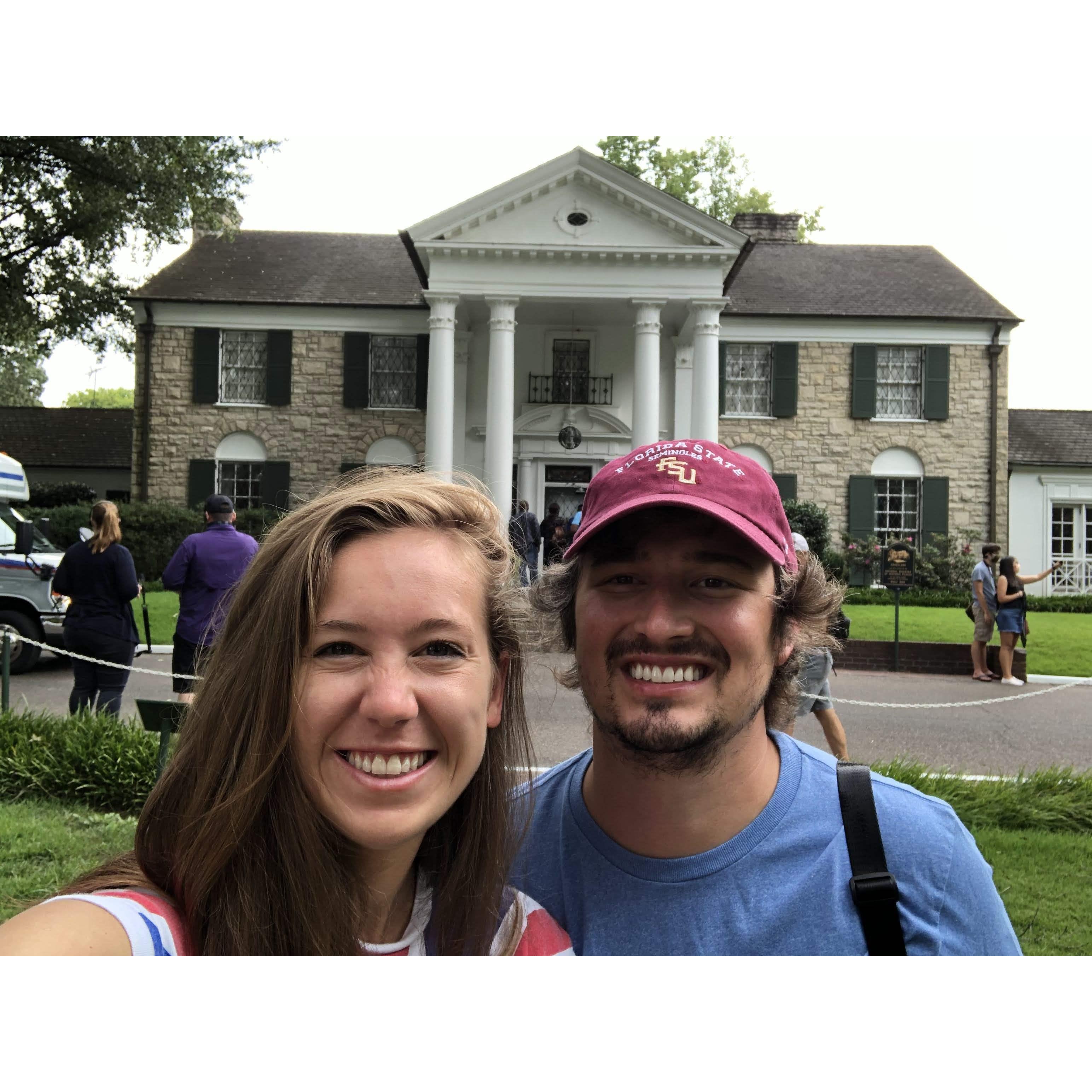 Graceland in Memphis, Tennessee ~ 2020