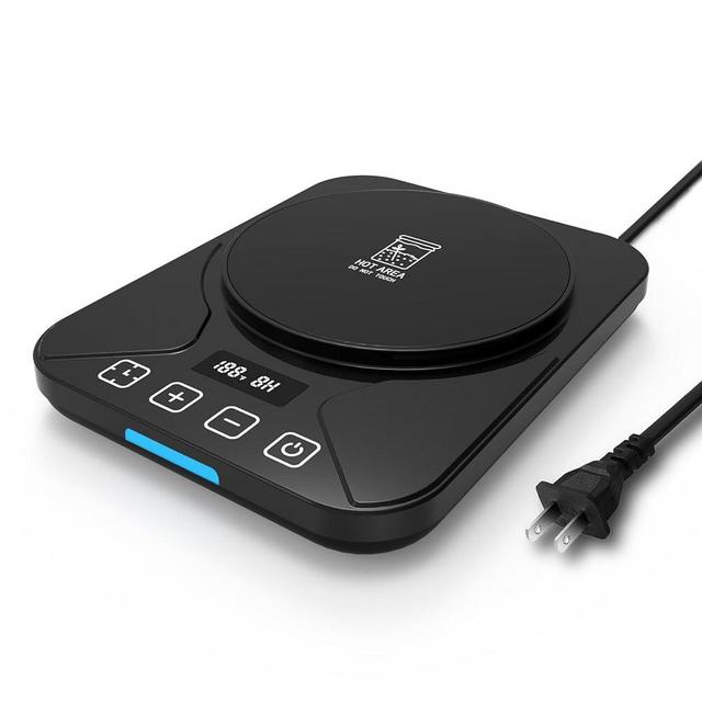 Sourdough Starter Warmer Mat - 24H Timer - Precise 1°F Thermostat Control (70-100°F) - Smart Memory Warming On/Off - Fits Jars Up to 40oz - Perfect for Home Baking (Black)