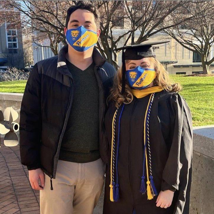 Winter 2021 - Sarah graduated with an M.S. in Health Informatics & Data Science from the University of Pittsburgh. H2P!