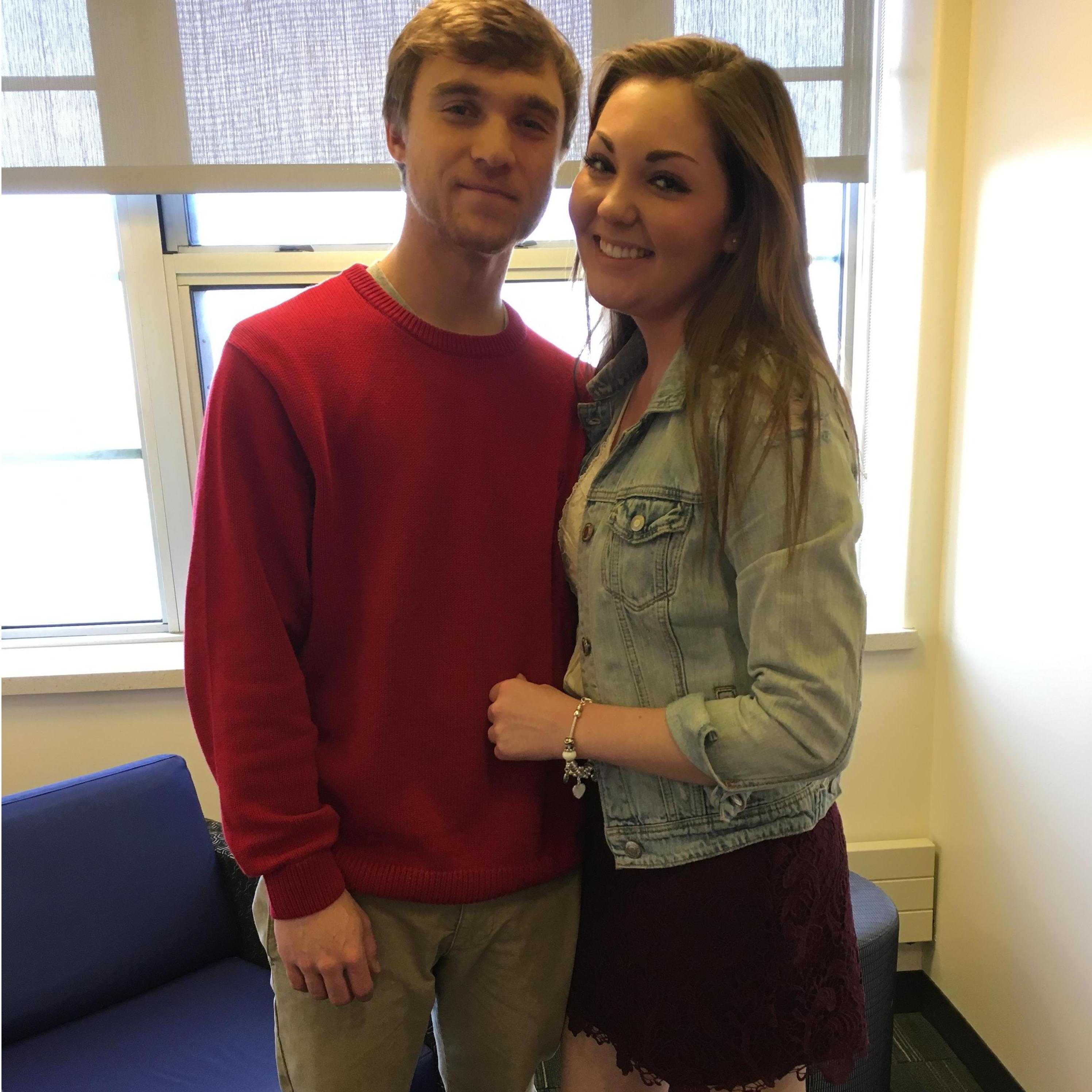 Their first Valentine's day together! -February 2017