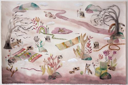 Lindsay Stripling's Mystery Painting Preorder 12x16