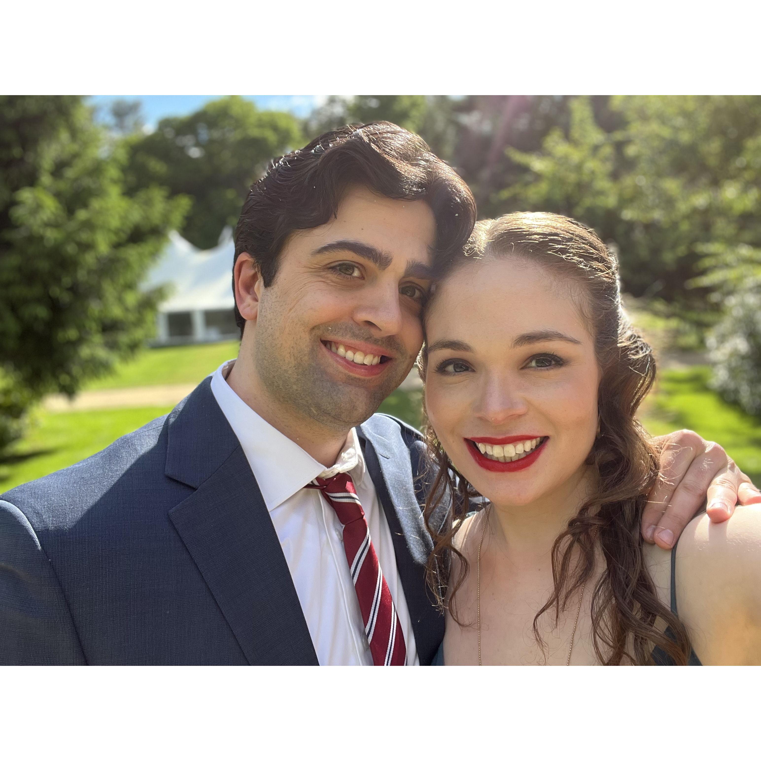 Attending our friend's wedding in 2022