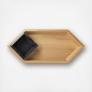 Platform 2-Piece Serving Tray