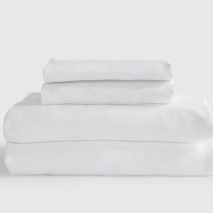 Bamboo Sheet Set - White, Queen