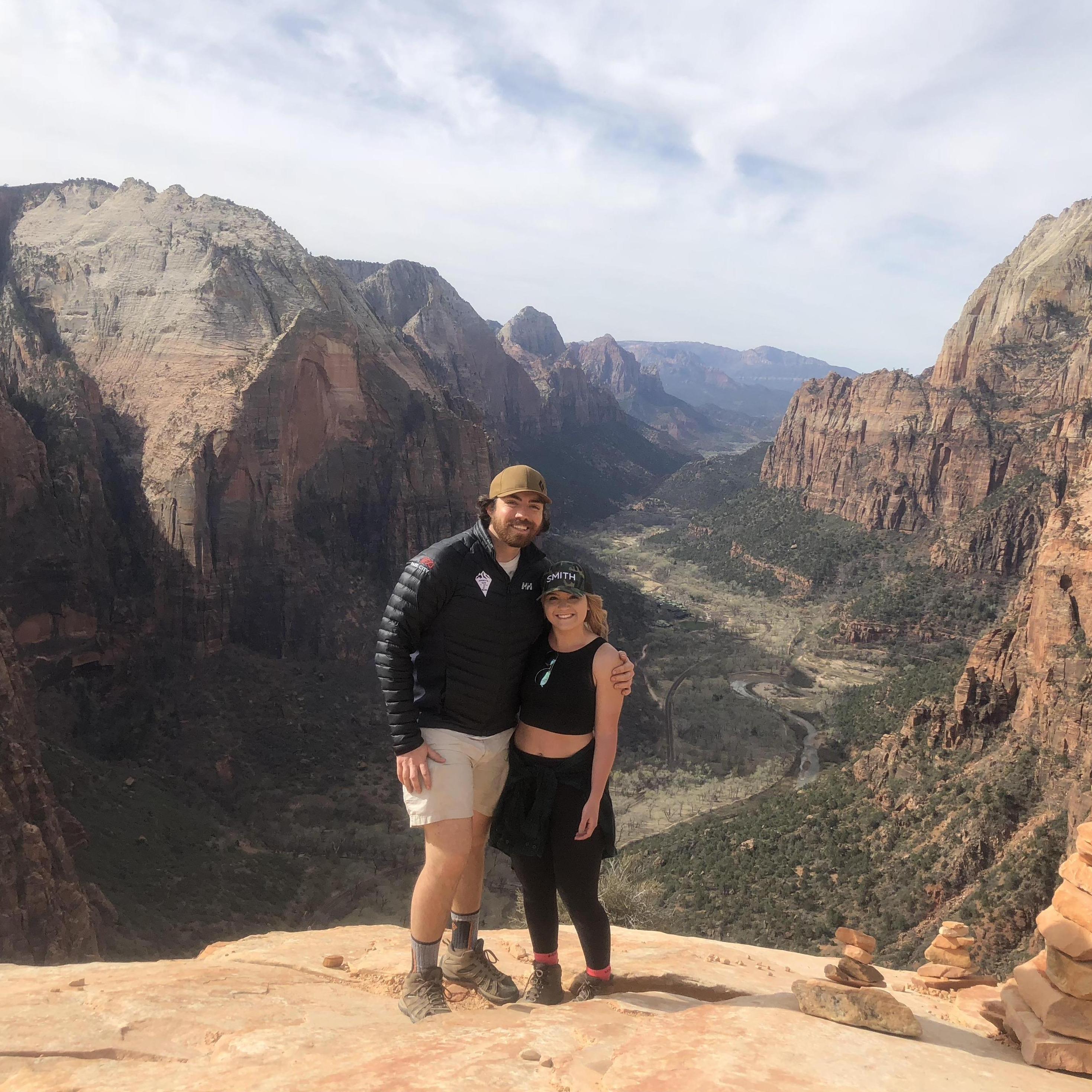 Angel's Landing at Zion National Park - April 1, 2018