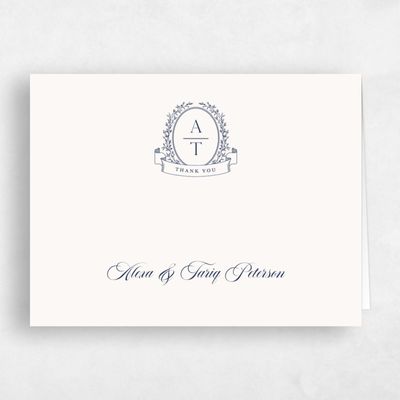Beige Whimsical Wedding Thank You - Hetherton Landscape