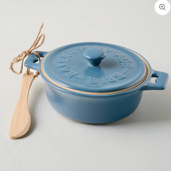 Maribel Stoneware Brie Baker
