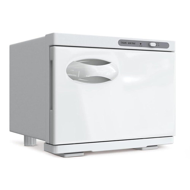 StateRiver Towel Warmer Cabinet, 8L Hot Spa Small Towel Warmer Heating Use for Facial Spa, Hair Beauty, Salon Equipment and Home - White