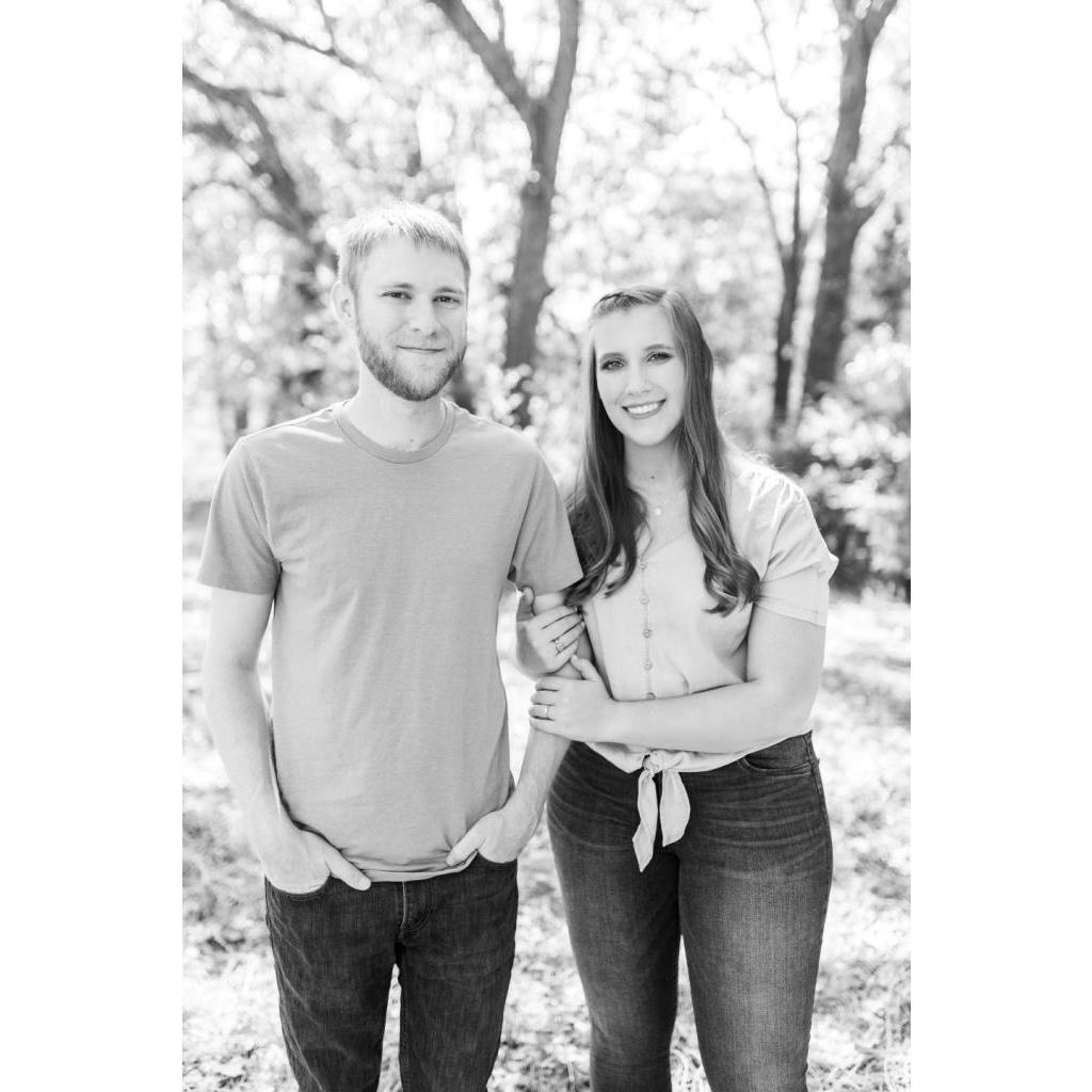 Engagement photos at Mel Mel's house-- October 2019