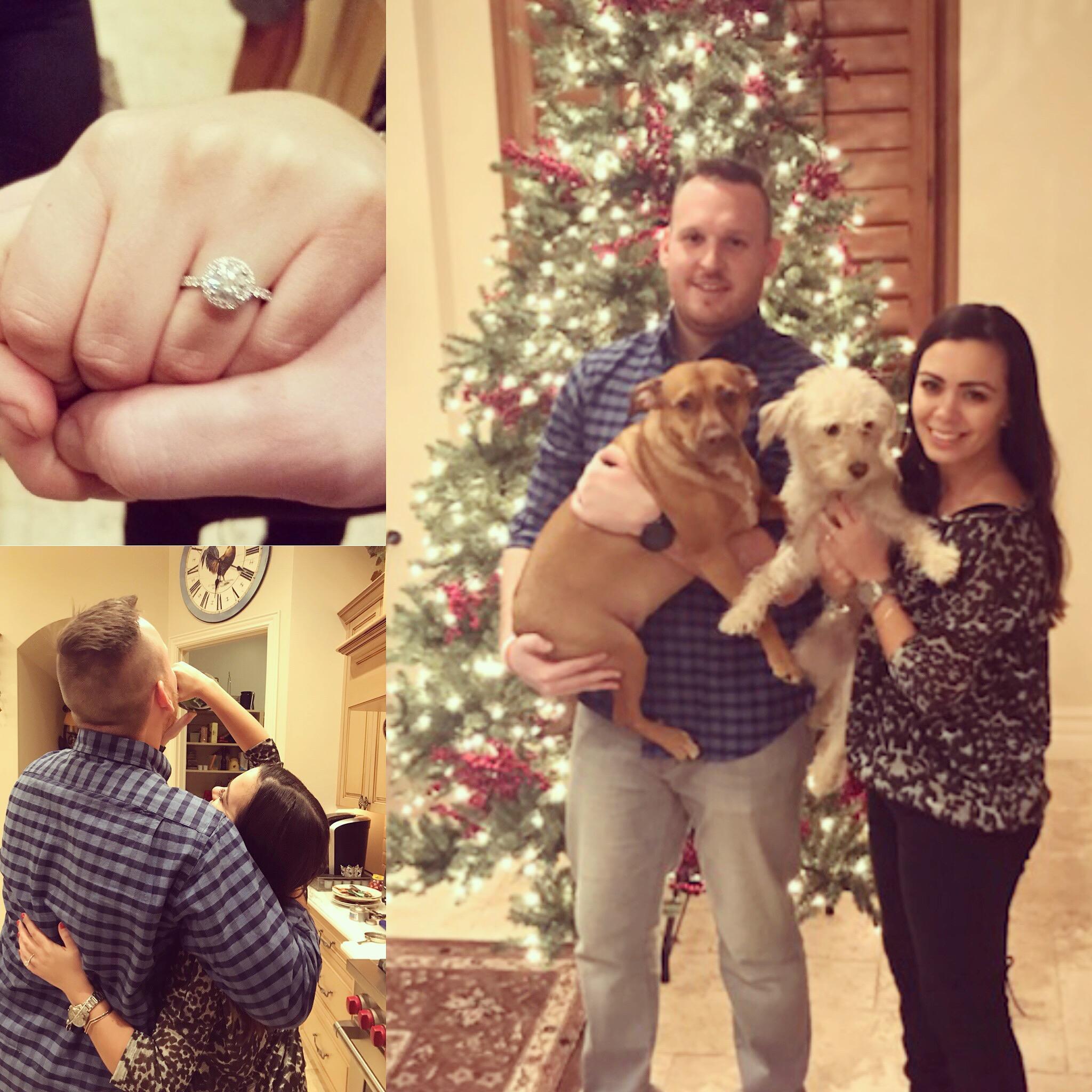 It wasn't just a yes but an "Absolutely" to a life together.