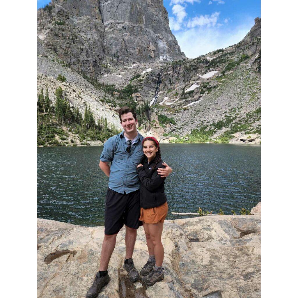 July 2022 - Our first trip up to Rocky Mountain NP, marveling at how this could be considered our "backyard" now