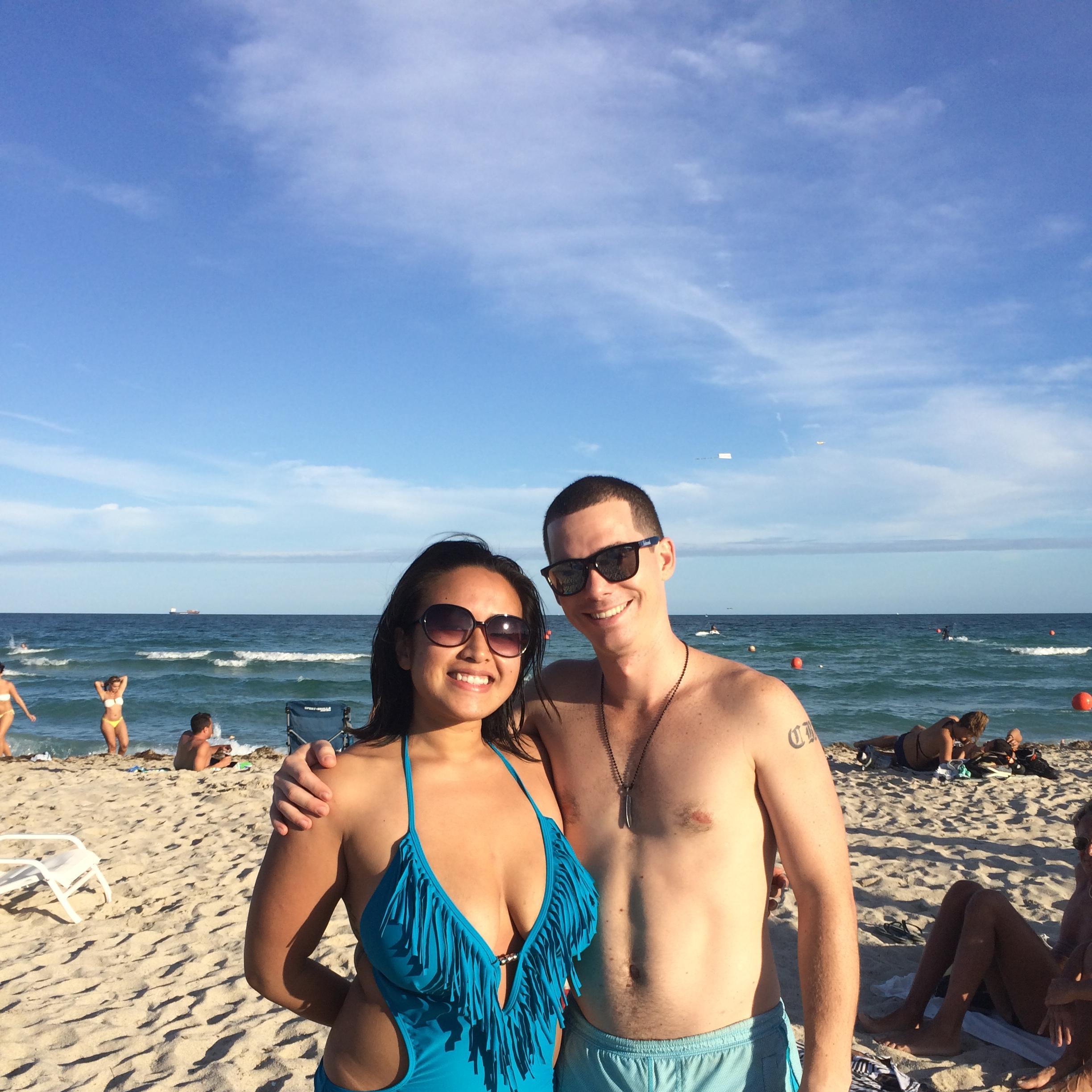 So long ago in South Beach Miami