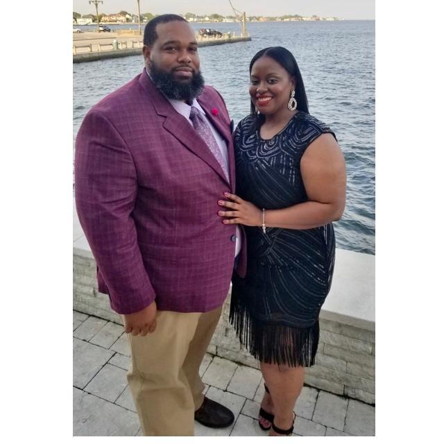 At his coworkers wedding May 2019