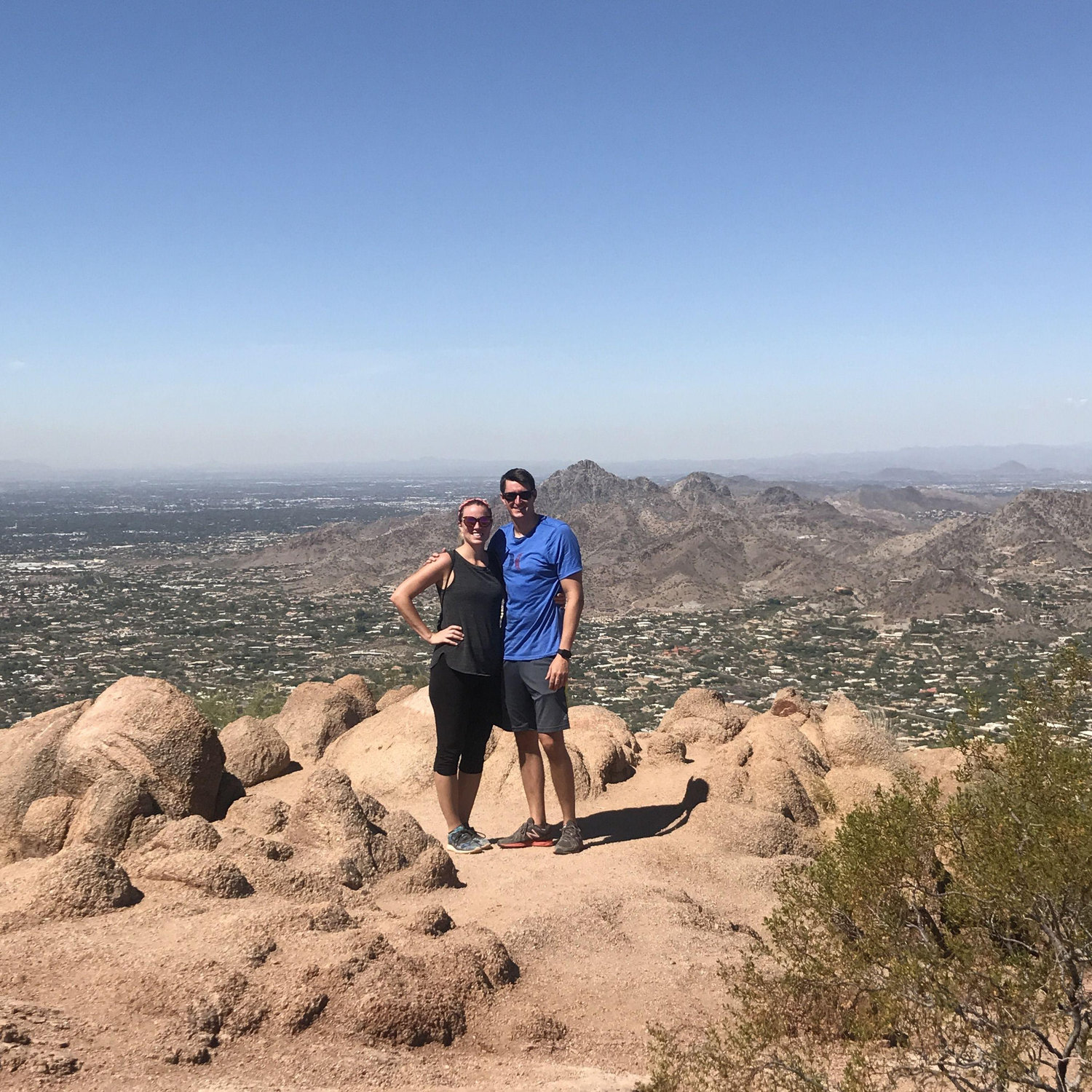 Atop Camelback Mountain, Scottsdale, Arizona