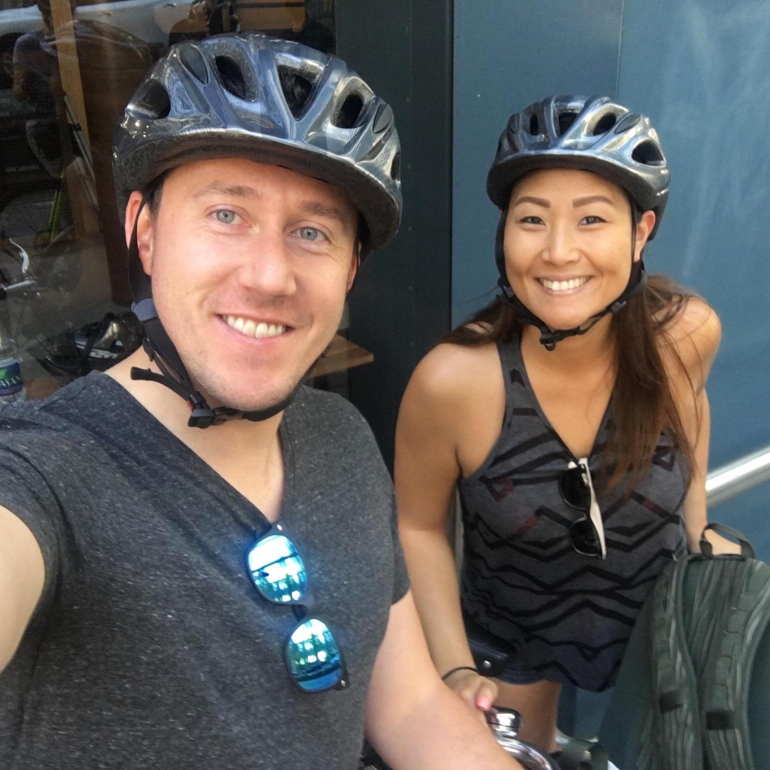 Self guided bicycle tour in Vancouver, BC