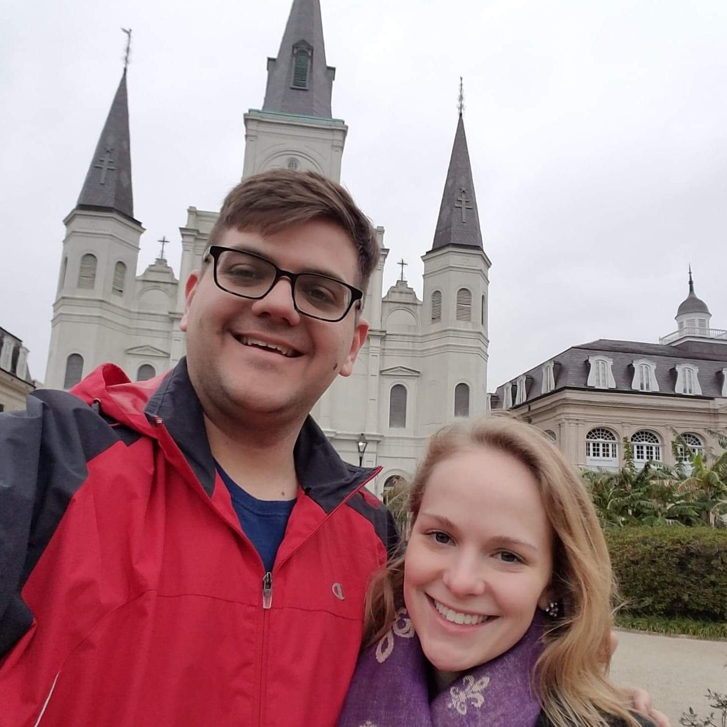 Our first vacation together. New Orleans, January 2019.