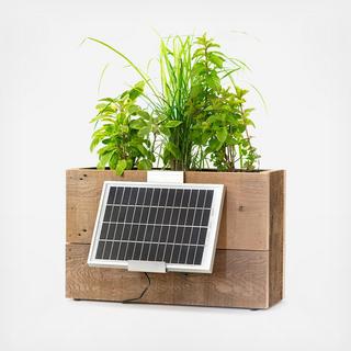 3 Pot Hydro Planter with Solar Panel