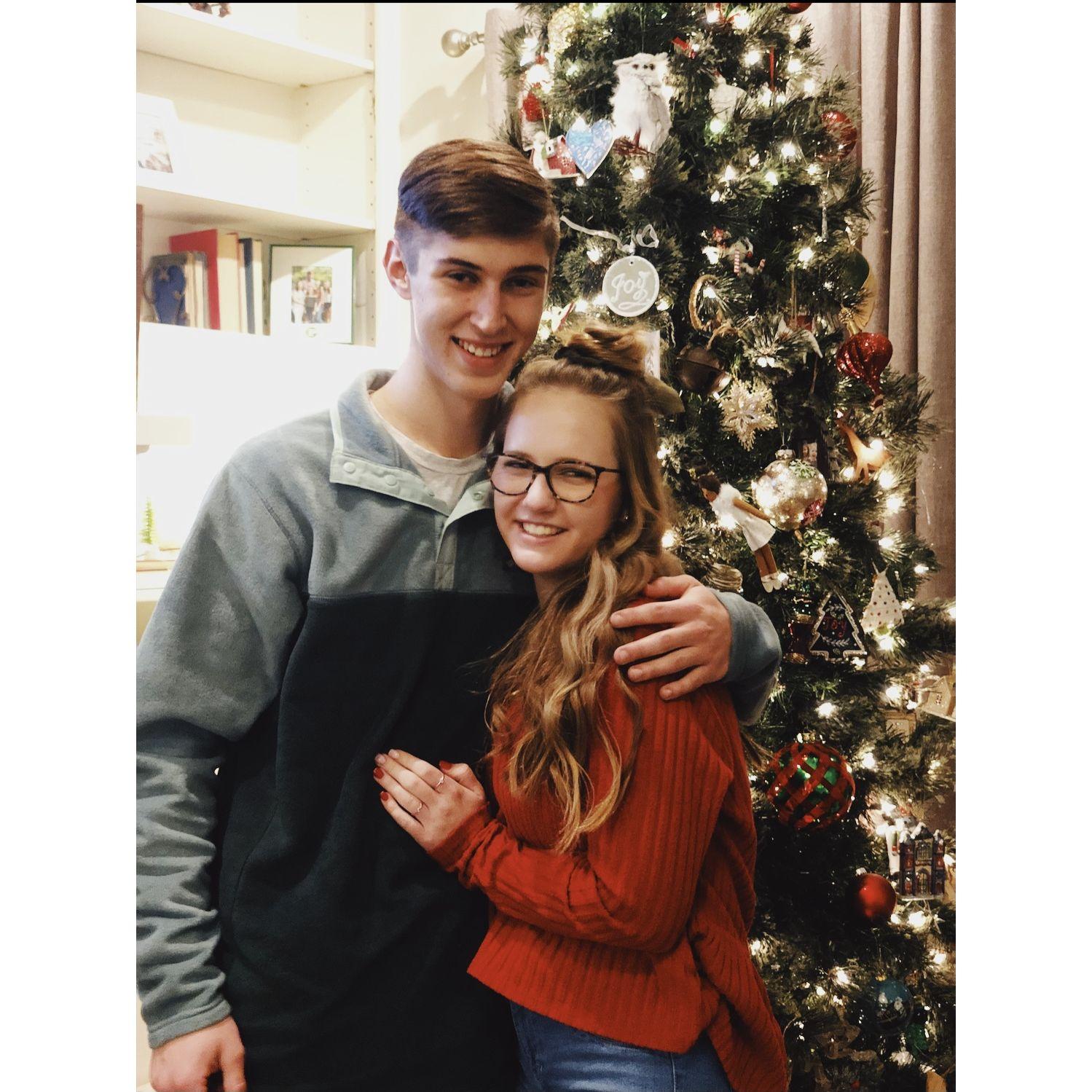 Our first Christmas together, he met all of my family within a few weeks of us dating.