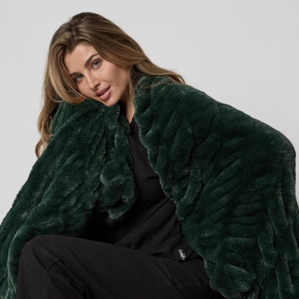 Comfrt Dreamer Blanket- XL mountain moss