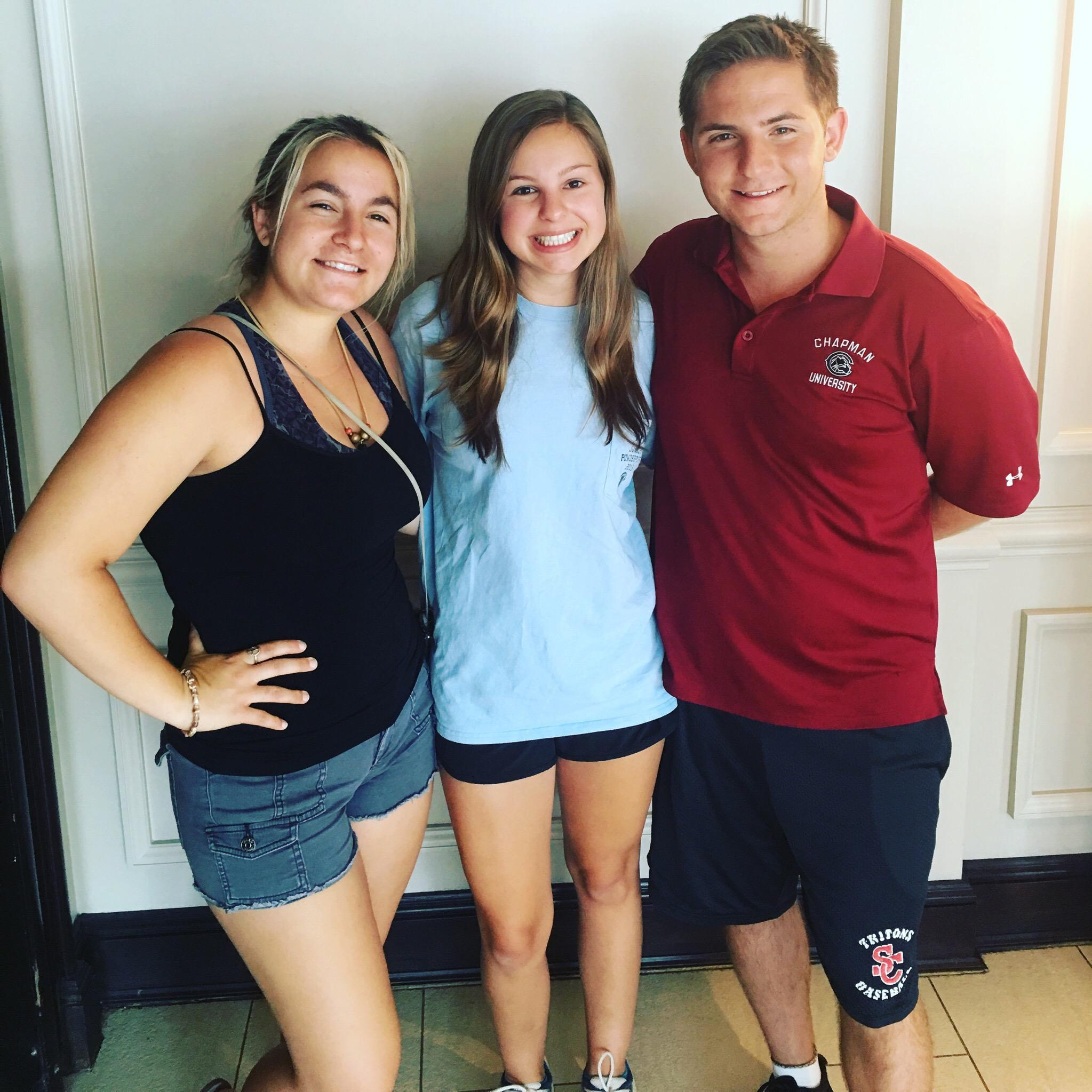 A picture of us on the cruise in June 2016. 

T-3 weeks until we committed!