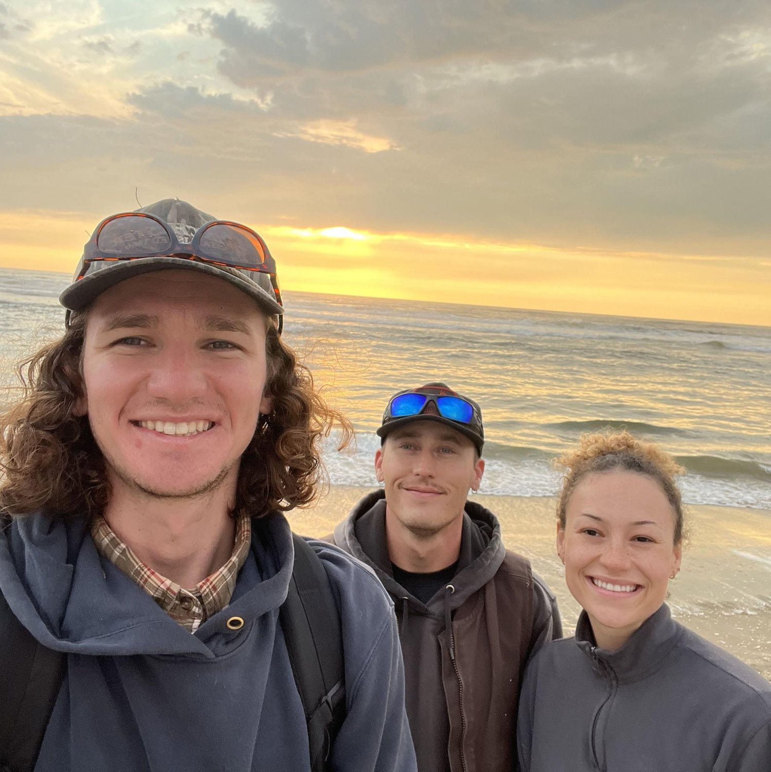 2025- On the Oregon coast with our dear friend Adam.