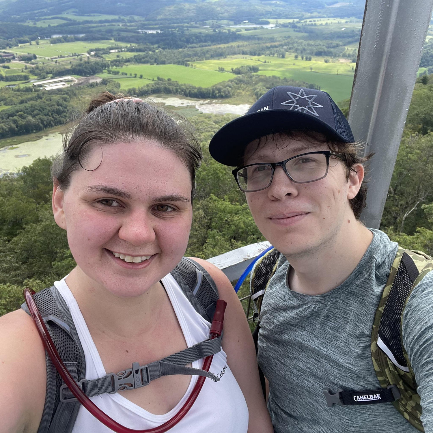 Our 2nd anniversary hike in 2023 to Stissing Mountain Firetower!