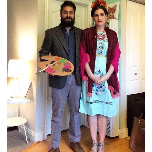 Diego Rivera y Frida Kahlo