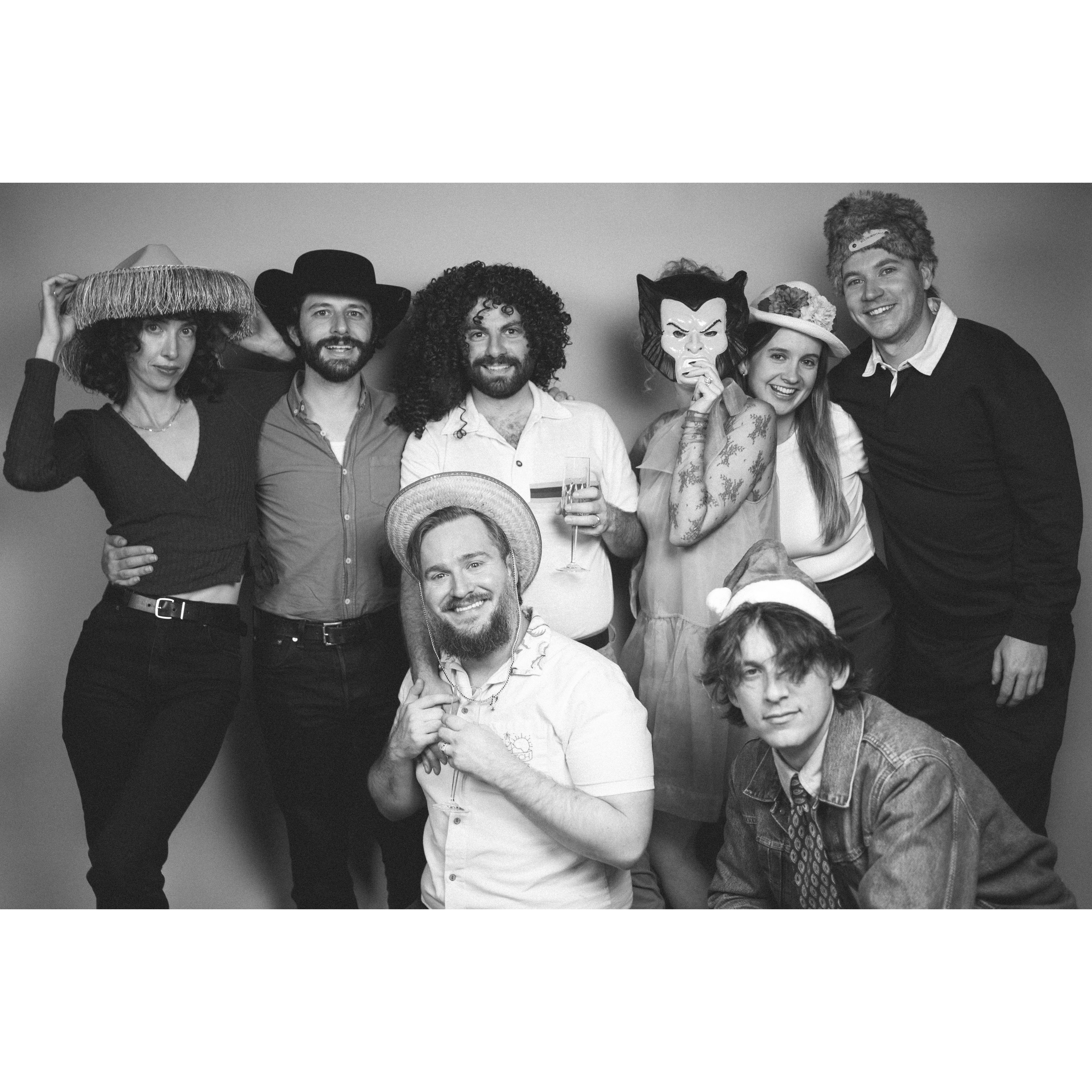 Ori's lucky to be surrounded by all of his friends from high-school and their amazing partners.