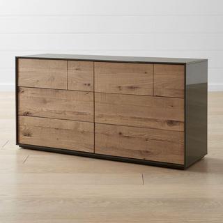Cas 6-Drawer Modern Rustic Dresser