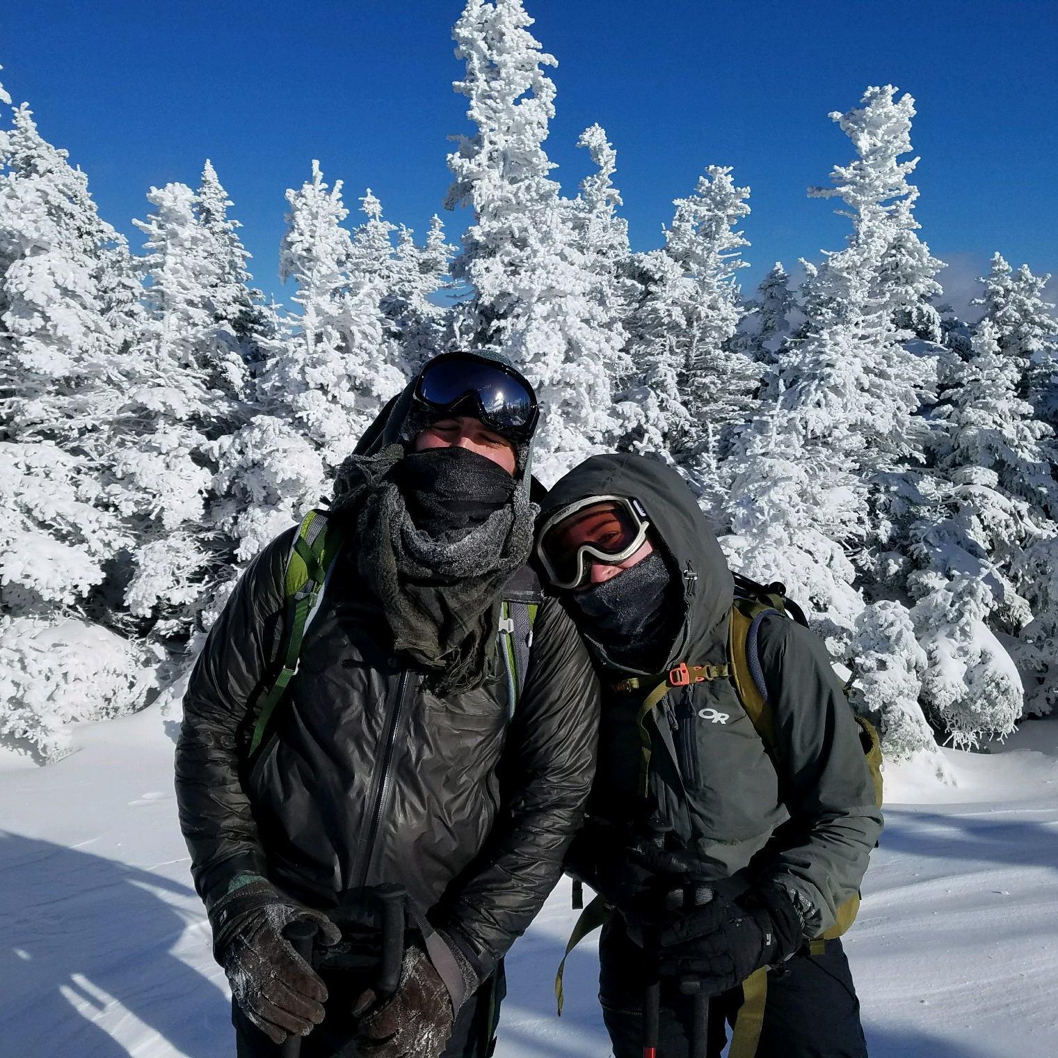 -20 Degrees on a mountain in the Adirondacks