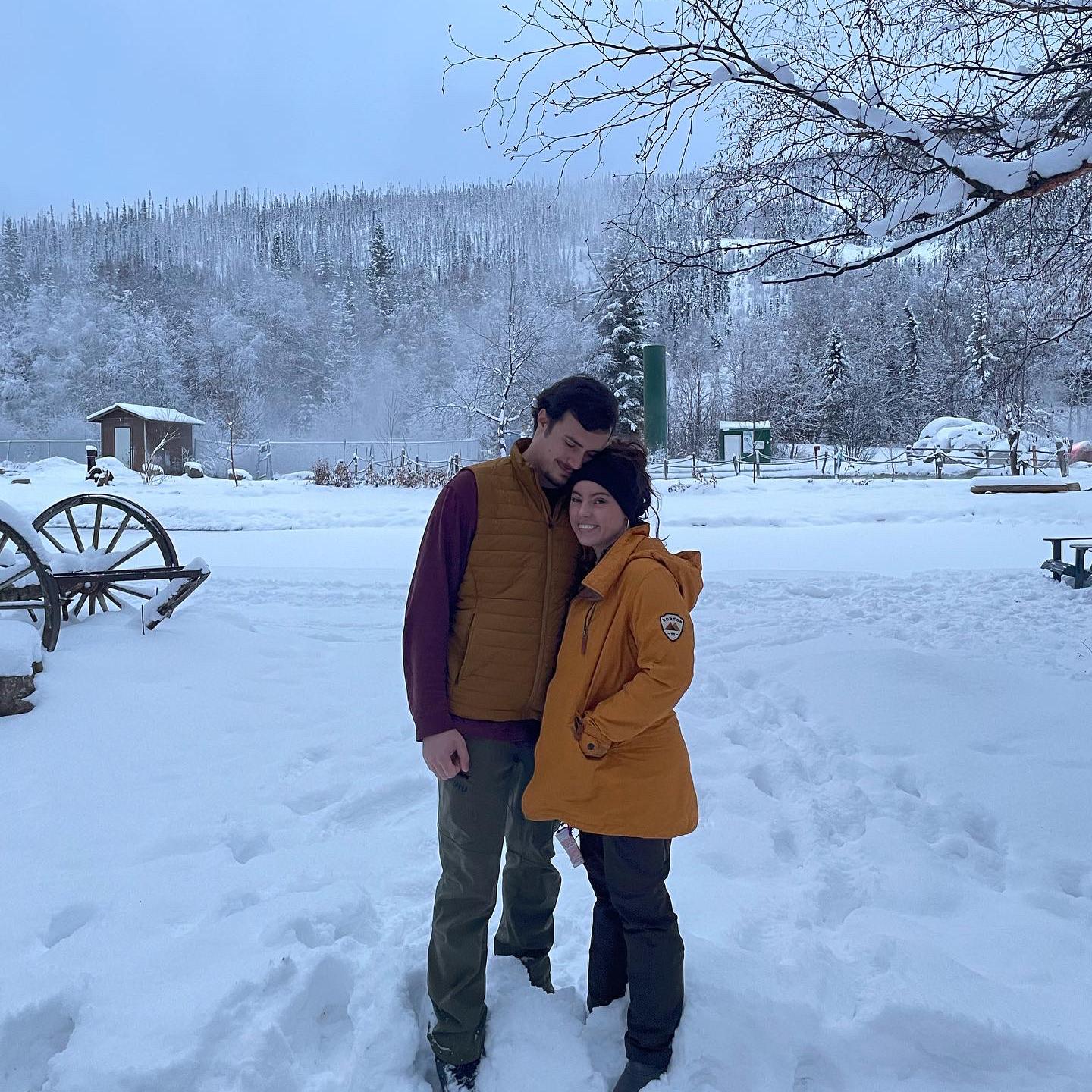 Alaska for Mitch and Raquel's Wedding