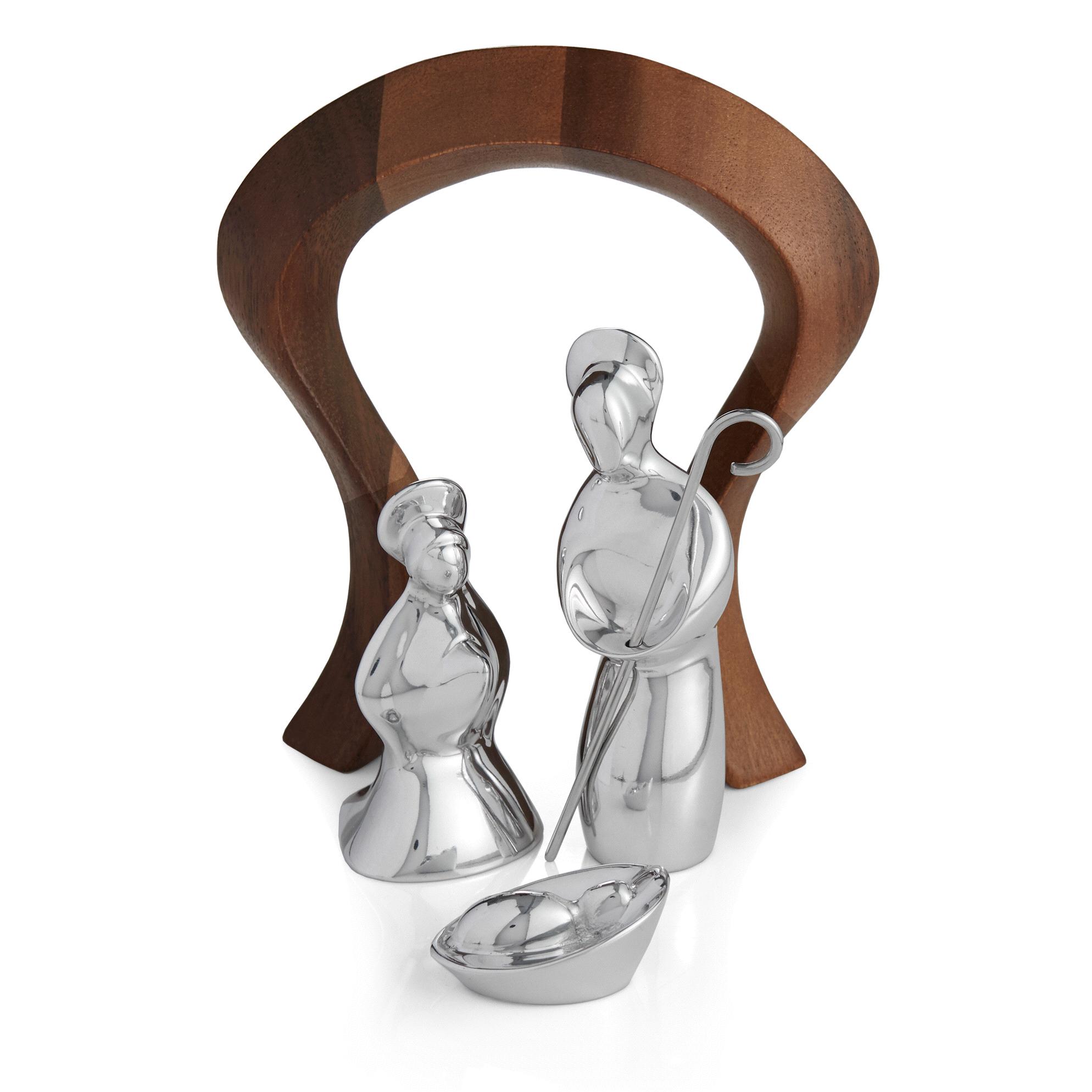 Nambe Miniature Nativity Scene