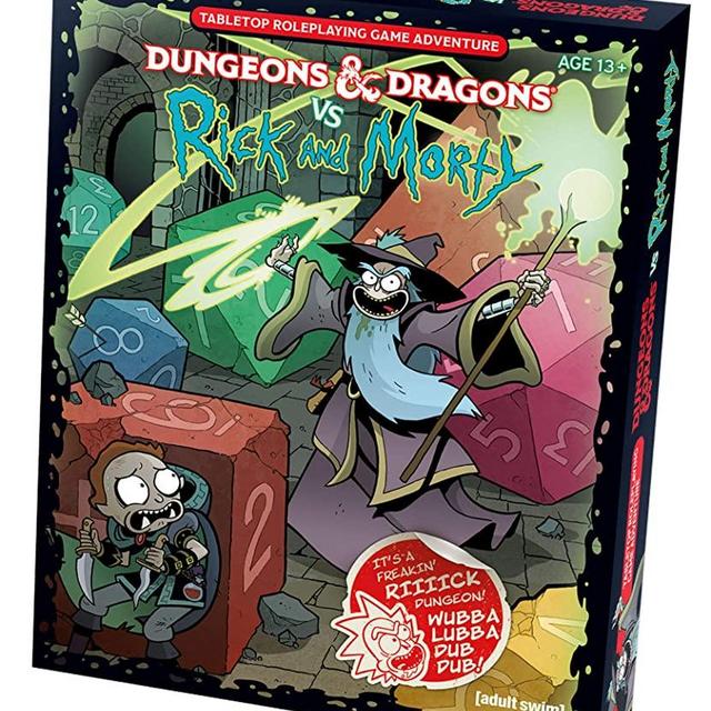 Dungeons & Dragons vs Rick and Morty (D&D Tabletop Roleplaying Game Adventure Boxed Set)