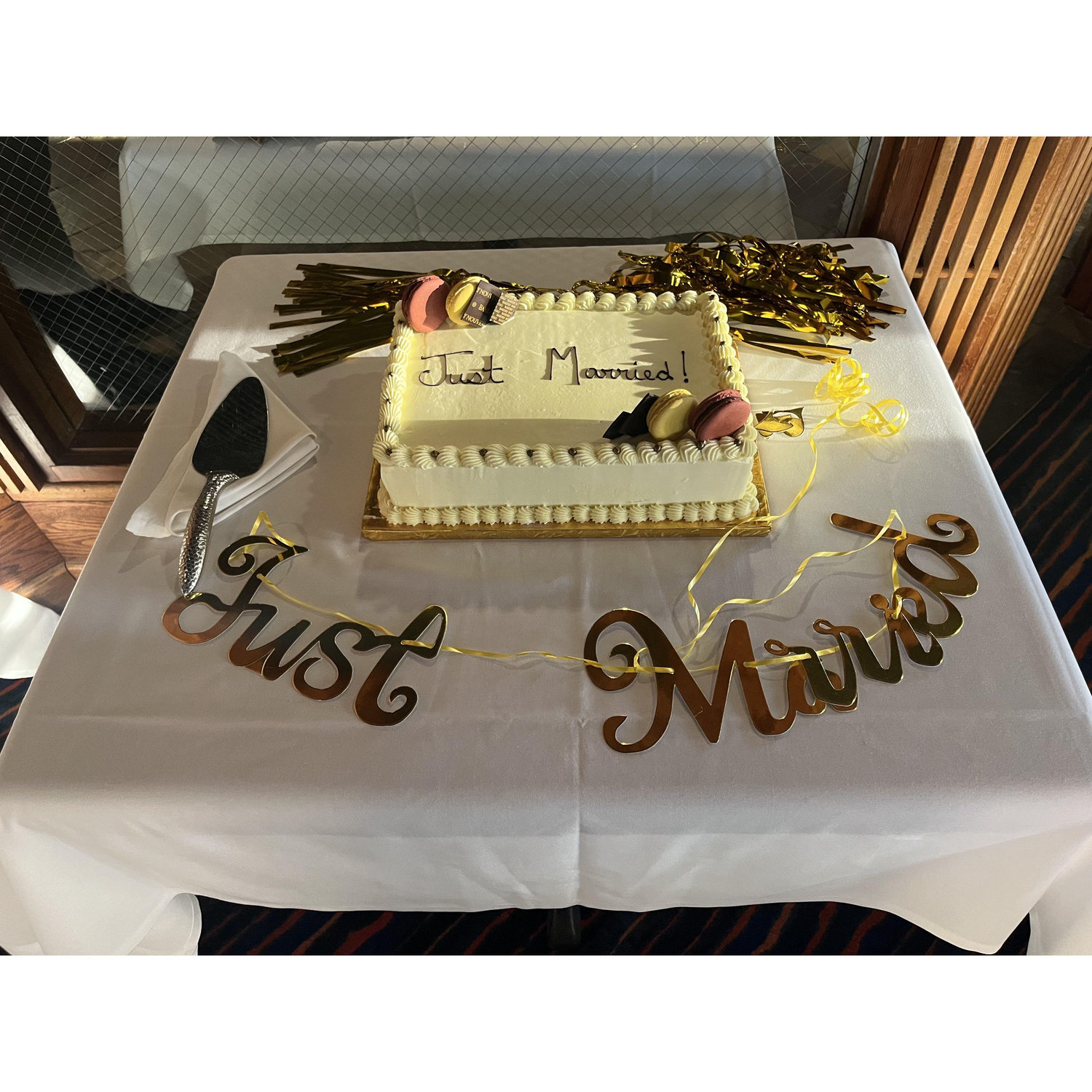 Our cake with a touch of Italy!