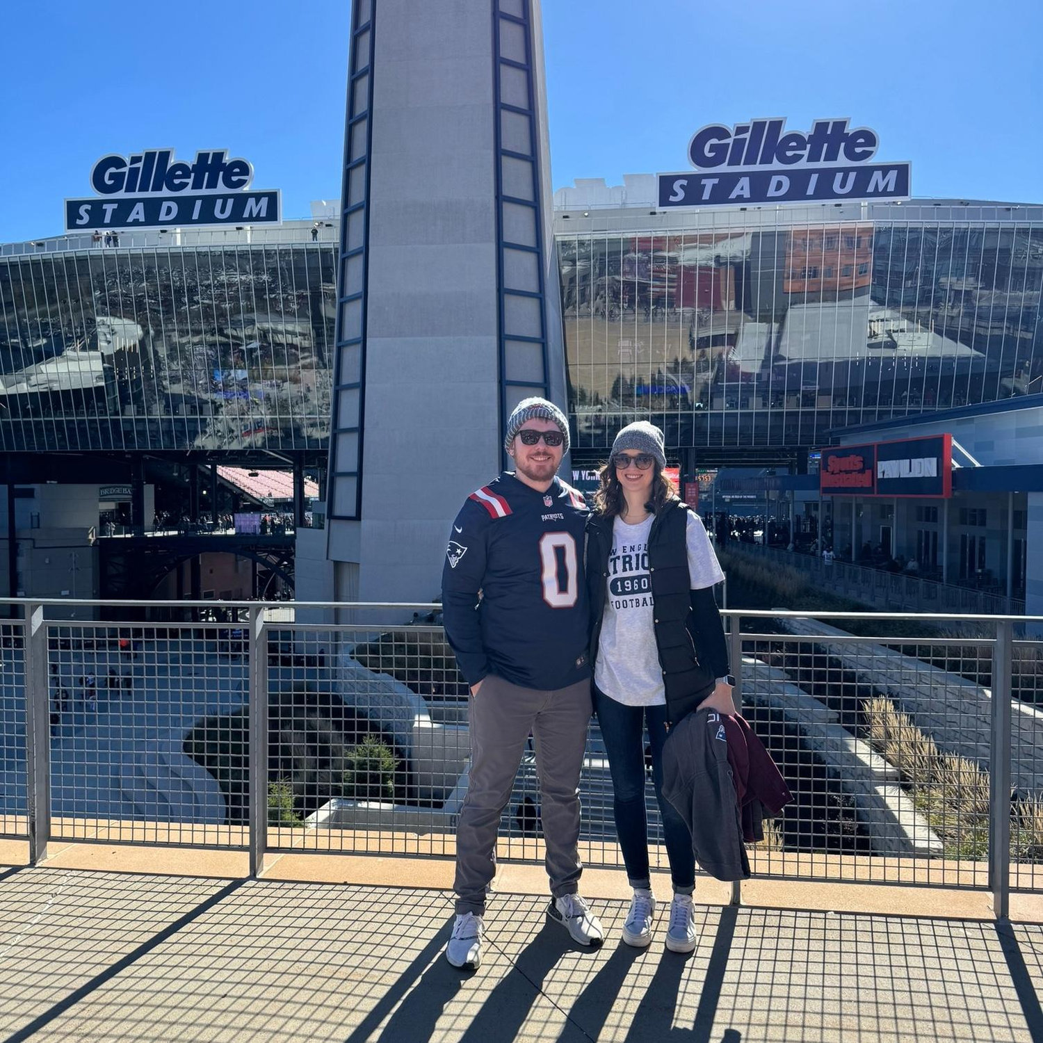 First football game together.