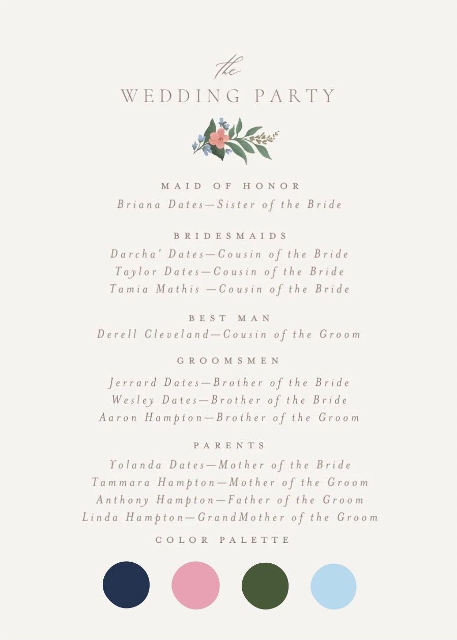 The Wedding Website of Tiara Dates and Antonio Hampton