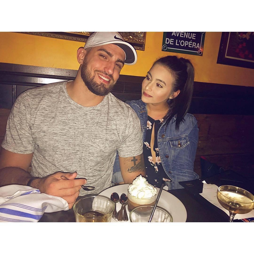 Our last meal in Ojai, CA after he proposed.