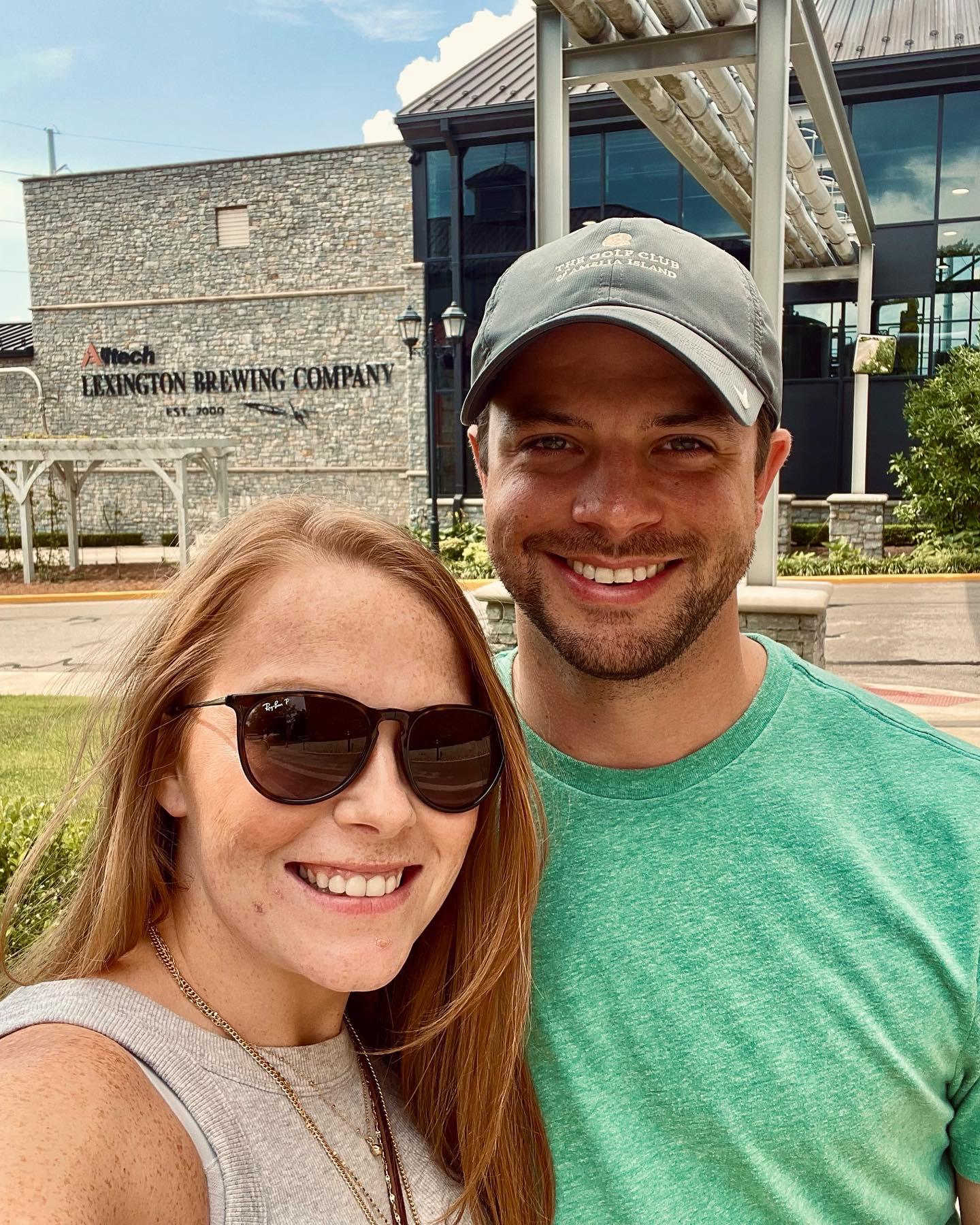 The couple share a love for Bourbon!