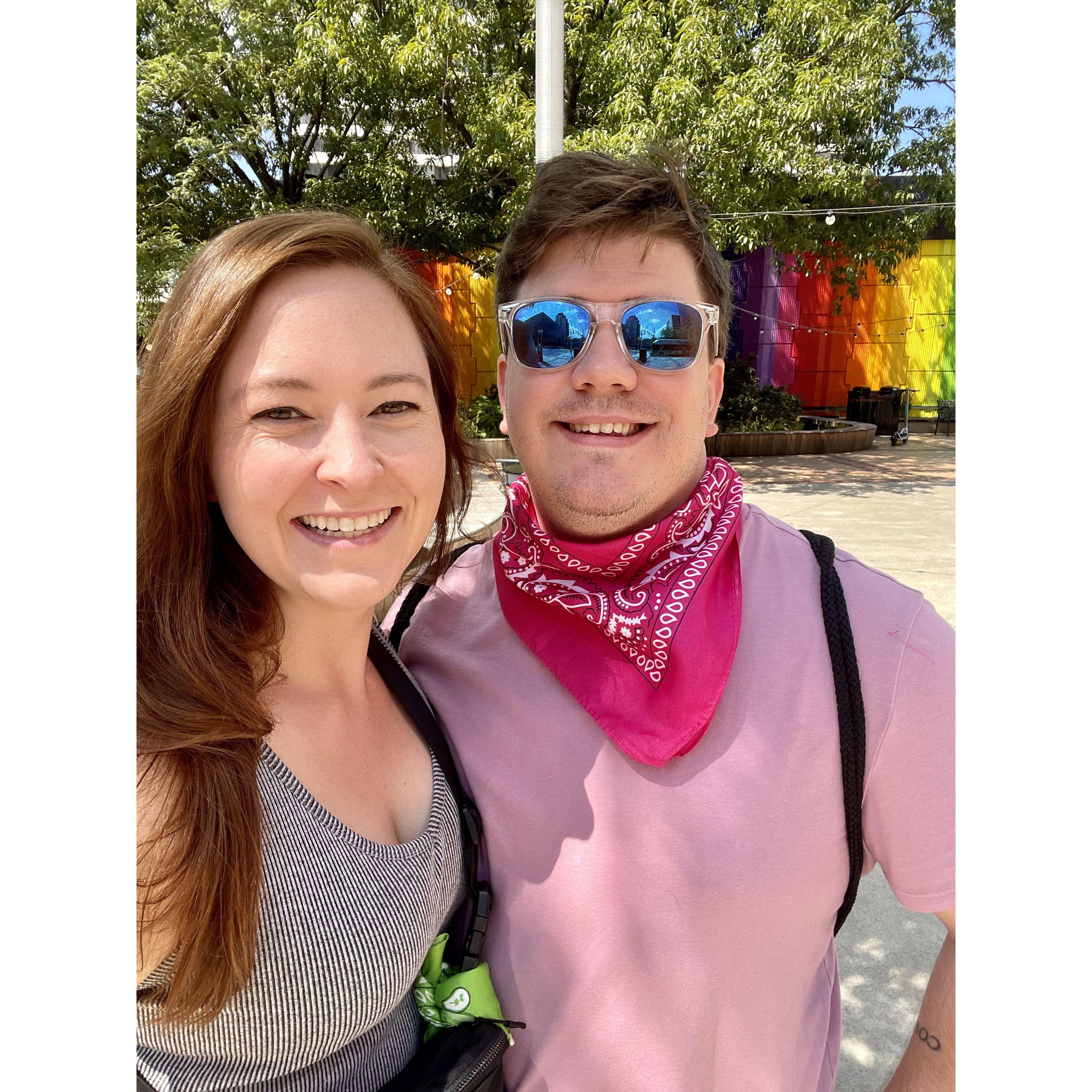 Neon themed brunch!