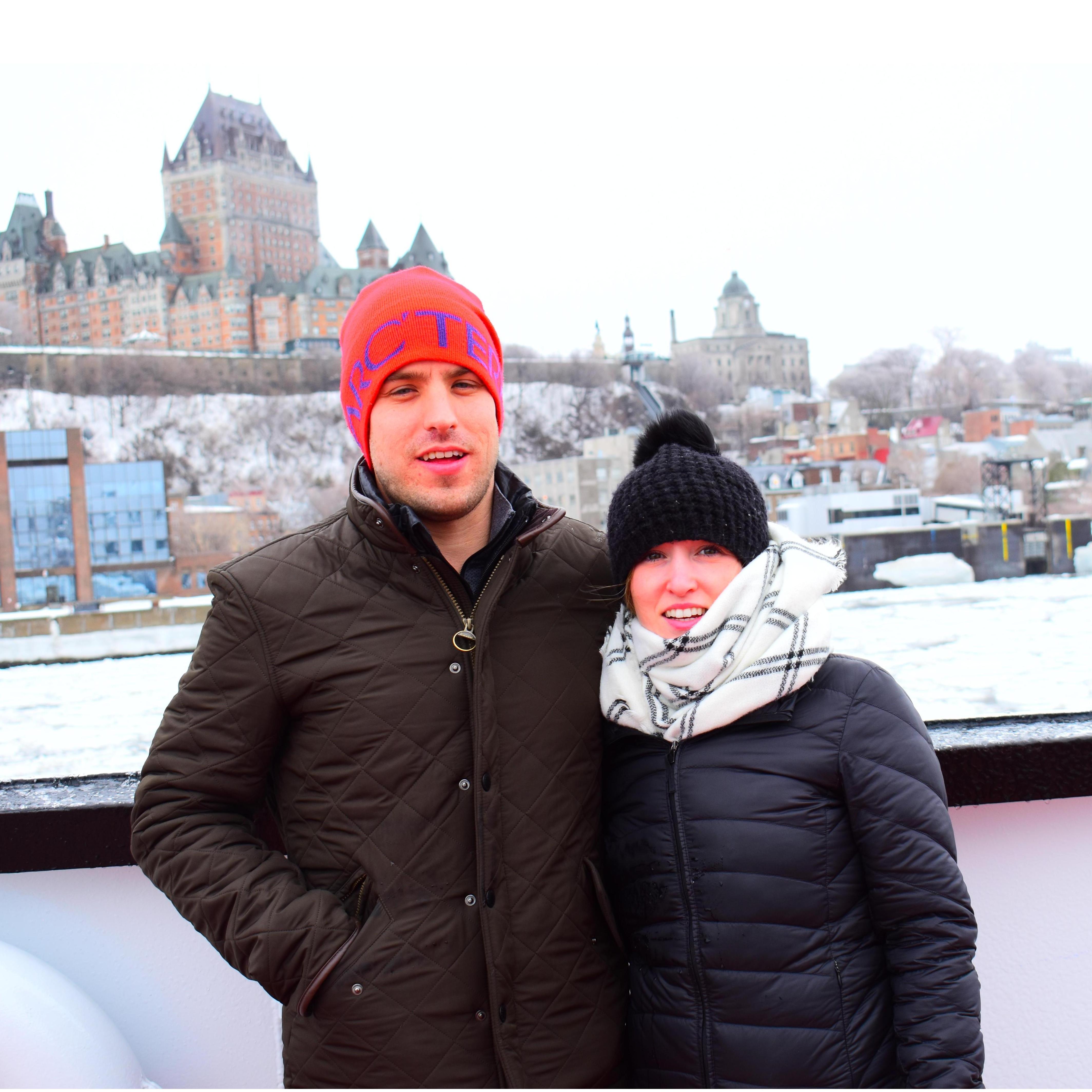 First trip to Quebec City February 2017.