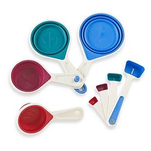 Chef'n® sleekstor™ 8-Piece Collapsible Measuring Cups and Spoons Set