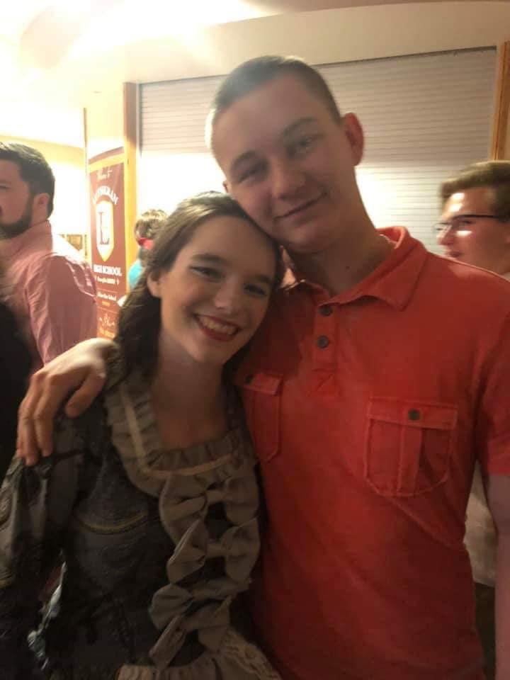 After Elisabeth’s Into the Woods performance, July 2019