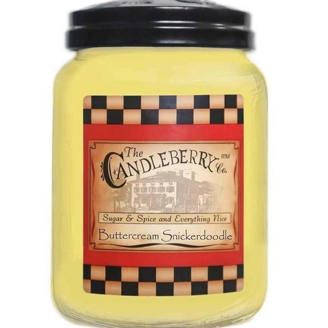 Candleberry Buttercream Snickerdoodle 26 oz. Large Jar Candle