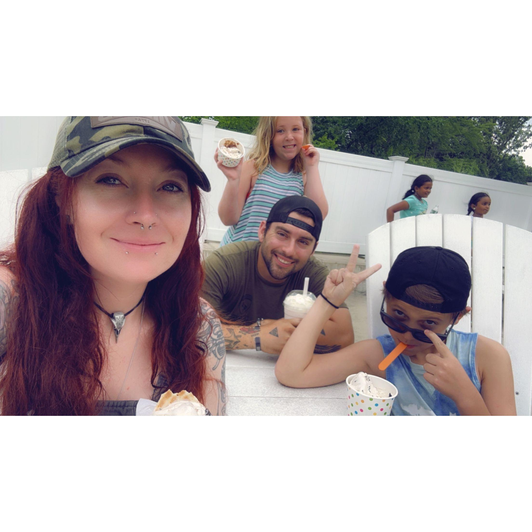 Family Ice Cream Date