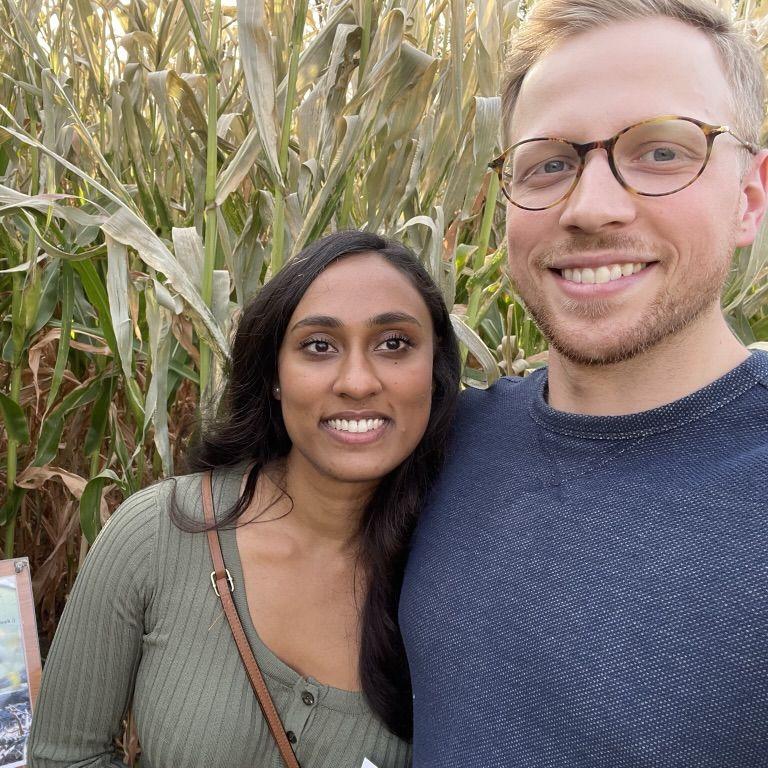 Our first photo together!