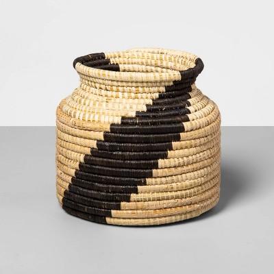 7" x 6" Hand Woven Raffia Vase Brown - All Across Africa for Opalhouse™