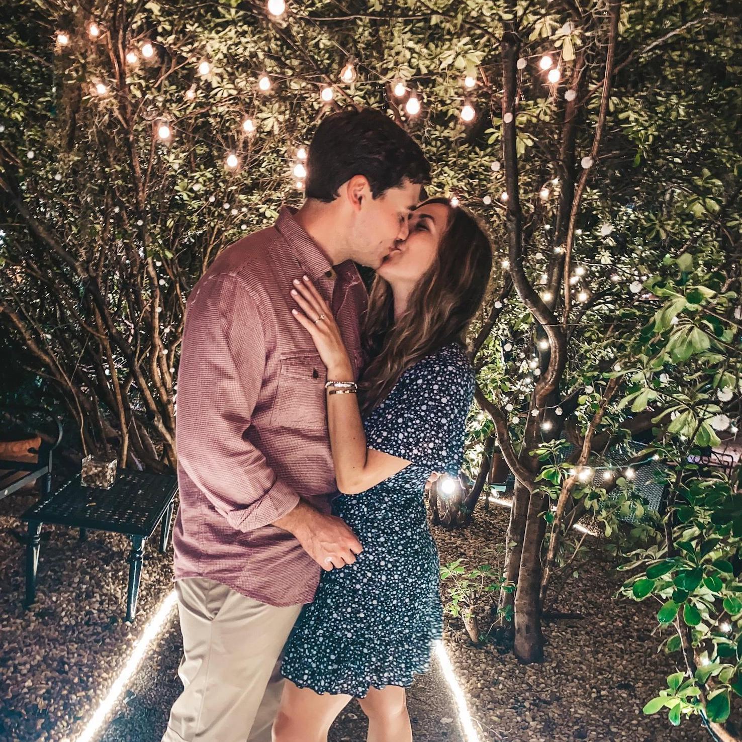 The night of our engagement!