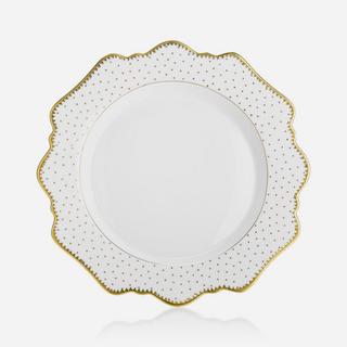 Simply Anna Antique Polka Salad Plate